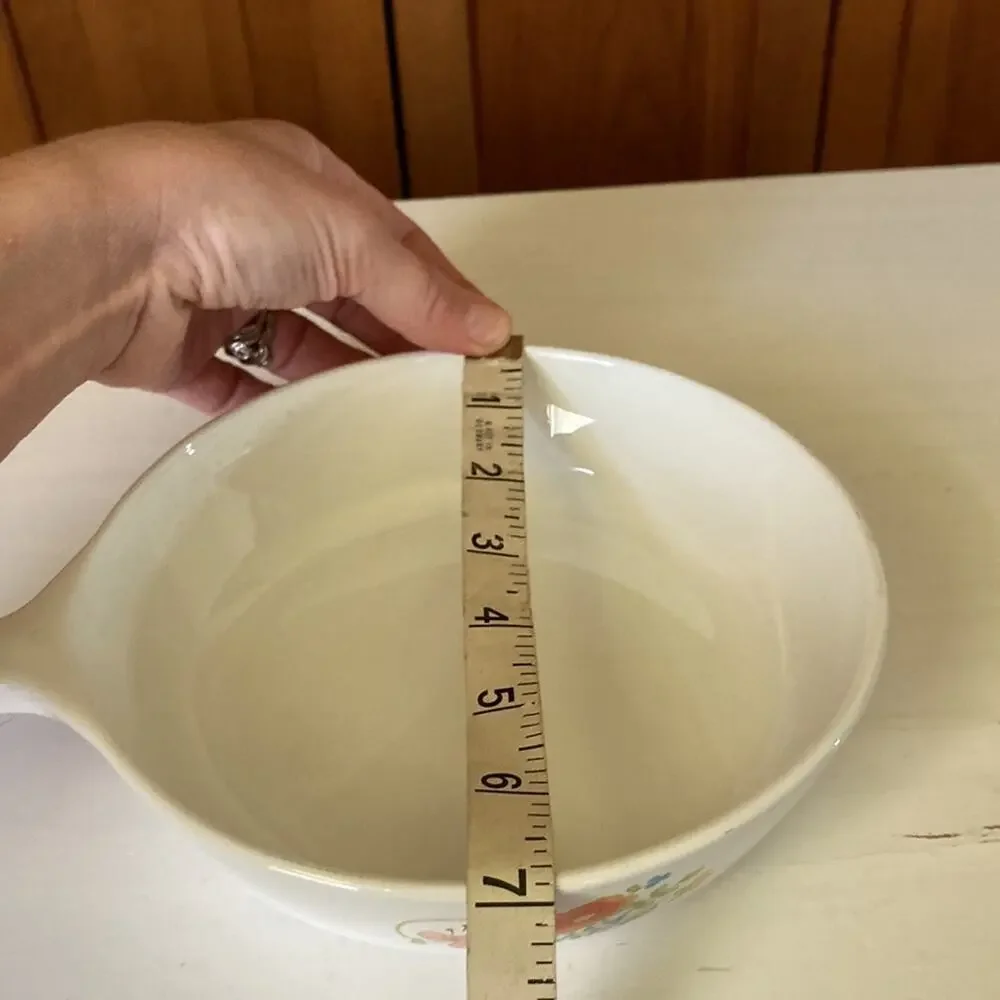 Vintage Corningware “Wildflower” Menuette Skillet, P-83-B